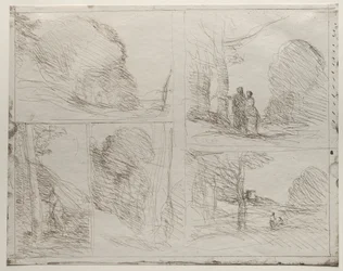 El jardín de Pericles, El callejón de los pintores, Garabato, El gran leñador, impreso en 1921