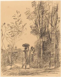 El Encuentro en el Bosque La Rencontre du bosquet, 1871