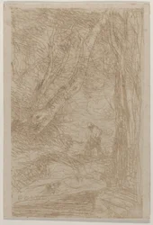 El Leñador de Rembrandt Le Bûcheron de Rembrandt, mayo de 1853