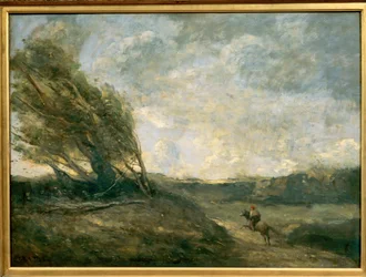 Paisaje barrido por el viento (pintura)