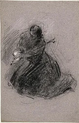 San Francisco (anverso); Dos figuras (reverso)