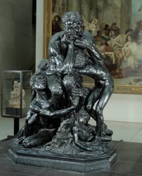 Ugolin tirano de Pisa. Ilustración del Infierno en 