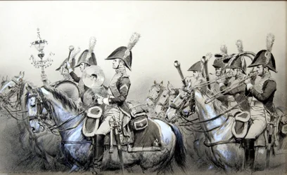 Guerras Napoleónicas, Banda de los 4º Dragones