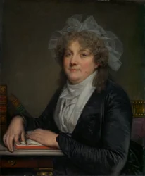 Madame Jean-Baptiste Nicolet Anne Antoinette Desmoulins, 1743-1817, finales de 1780