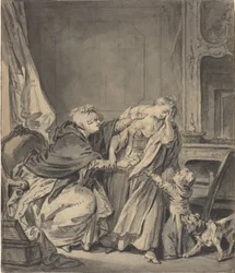 La madre enojada