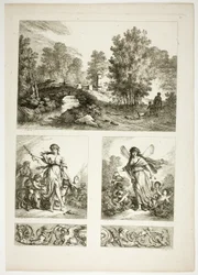 Placa 22 de 38 de Oeuvres de J. B. Huet