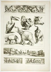 Lámina 34 de 38 de Oeuvres de J. B. Huet