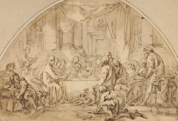 Estudio para La Última Cena, c.1792