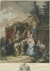 El Jugador de Balalaika, 1765