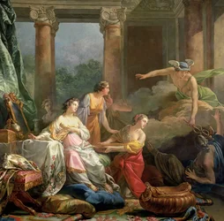 Mercurio, Herse y Aglauro, 1763
