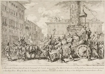 La mascarada china, 1735