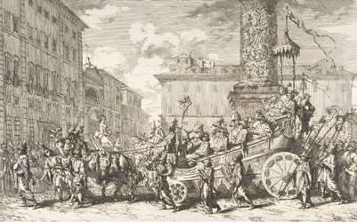 La Mascarada China, 1735