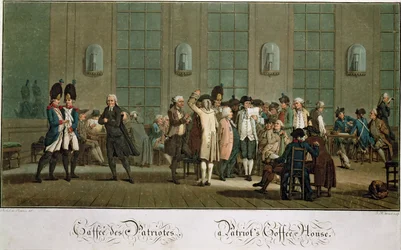 Una casa de café patriota (primera edición) (siglo XIX)