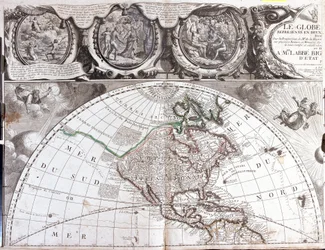 Mapa de América del Norte