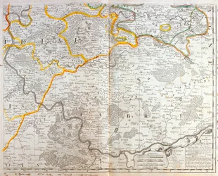 Mapa del Este de Île-de-France