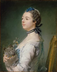 Magdaleine Pinceloup de la Grange, nacida de Parseval, 1747