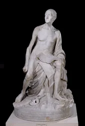 Estatua sentada de Voltaire (1694-1778) 1776