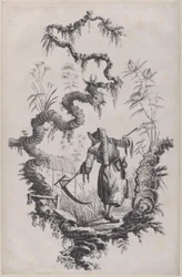 Ornamento chinoiserie, 1755