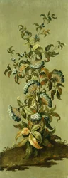 Paneles decorativos con flores