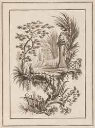 Figuras en el jardín