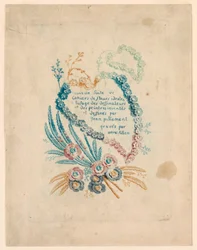 Página de título para "Nouvelle Suitte de Cahiers de fleurs idéales"