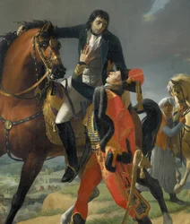 Muerte del General Louis Charles Antoine Desaix en la Batalla de Marengo el 14 de junio de 1800