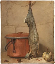 Conejo y olla de cobre, c.1739-40