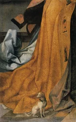 Anunciación (detalle), 1516-1517