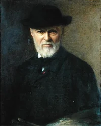 Retrato de Jean-Jacques Henner (1829-1905) 1899