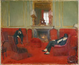 El círculo (óleo sobre lienzo)