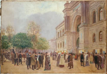 Salida del Salón, Palais de l