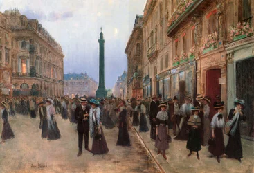 Rue de la Paix, París, 1907