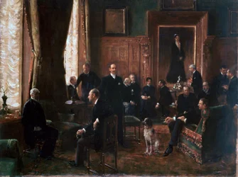 El Salón de la Condesa Potocka, 1887