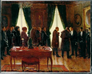 El viudo (pintura sobre lienzo)