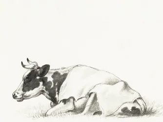 «La vaca tumbada», de Jean Bernard