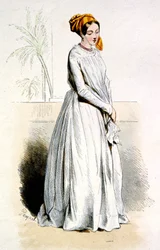 Mujer criolla de Cayena, c.1850 (grabado)