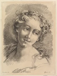 Cabeza de una Mujer, 1748-69