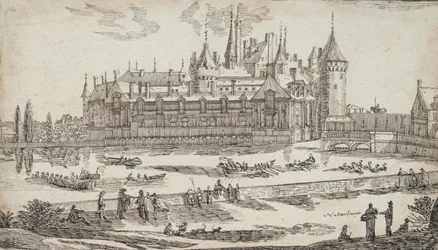 Castillo en un río