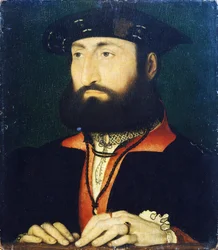 Retrato de Luis de Cléveris, por Jean Clouet