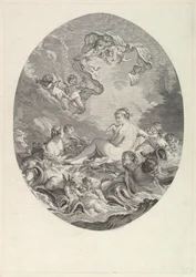 El nacimiento y triunfo de Venus, siglo XVIII