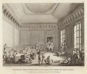 Maximilien de Robespierre lidera un asalto