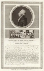 Retrato de Jean-Baptiste du Val-de-Grace, barón de Cloots