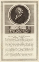 Retrato de Jean-Paul Marat
