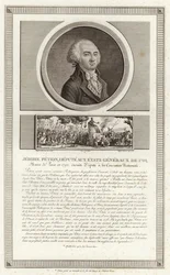 Retrato de Jerome Petion de Villeneuve