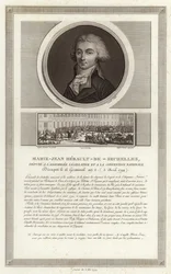 Retrato de Marie-Jean Herault de Sechelles