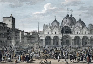 La entrada de los franceses en Venecia, Floreal, Año 5 Mayo 1797