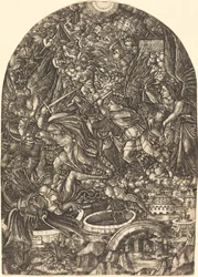 San Miguel y el dragón