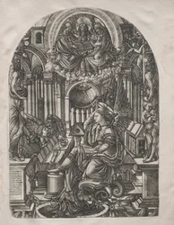 El Apocalipsis: San Juan en la Isla de Patmos, 1546-1556