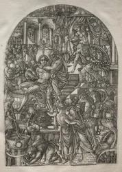 El Apocalipsis: El Martirio de San Juan Evangelista, 1546-1556