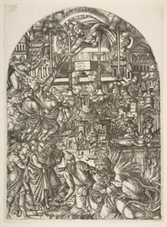 La medición del templo, del Apocalipsis